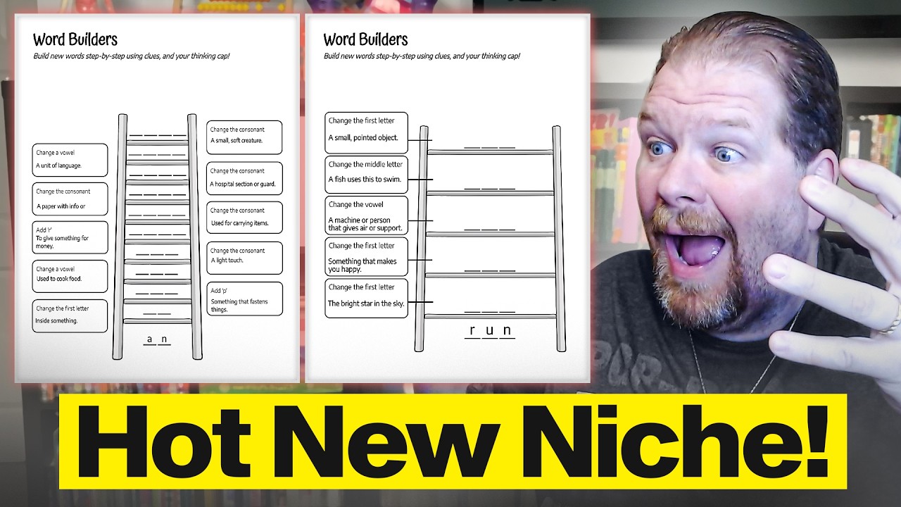 Make Word Ladder Worksheets Fast & Easy | (Software Demo plus FREE BONUS!)