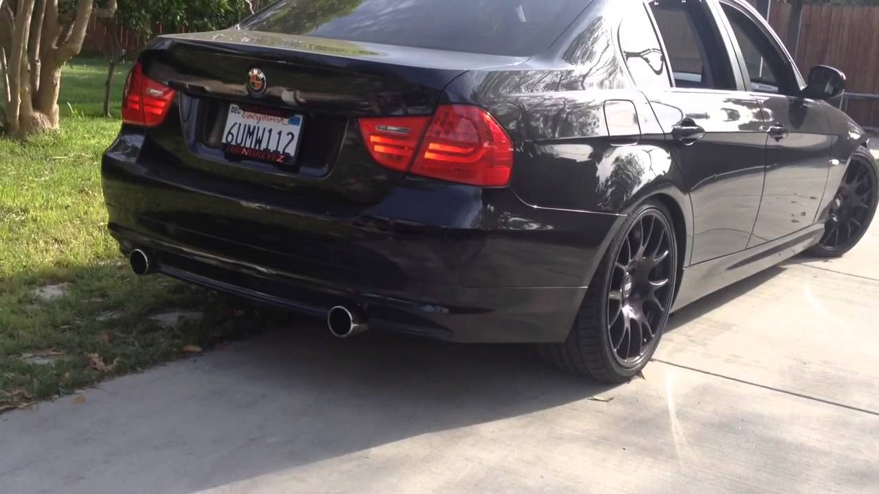 2011 Bmw E90 335i Muffler delete
