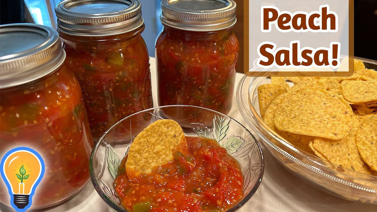 Make YUMMY Peach Salsa at Home!