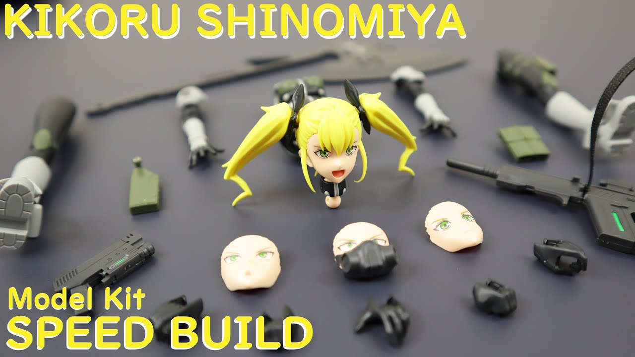 KAIJU No.8 Model Kit【SPEED BUILD】KIKORU SHINOMIYA  四ノ宮キコル