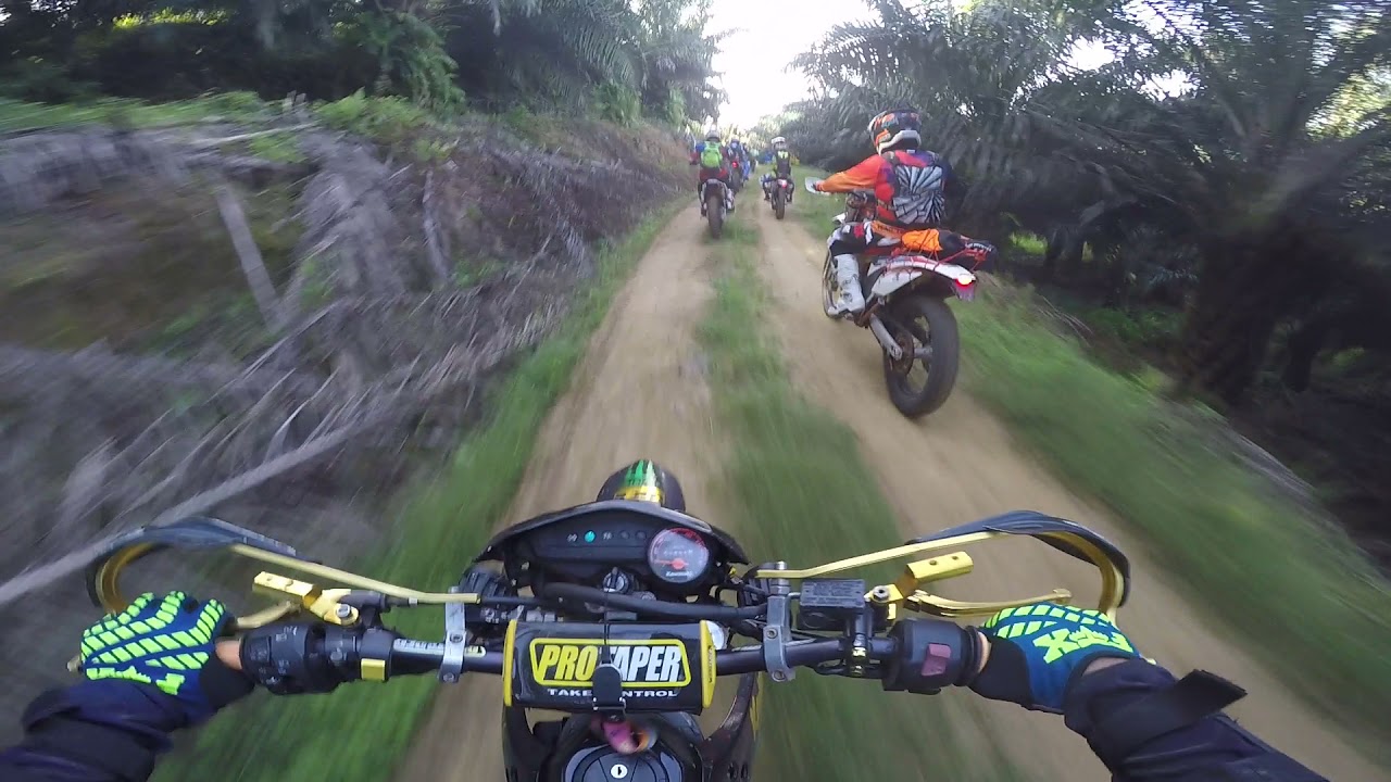 Test drive BOSUER 250CC/Motocross Made in China