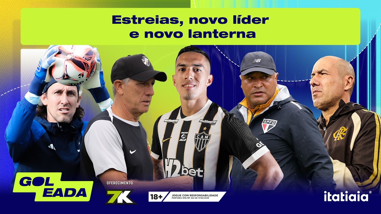 RODADA DEIXA CRUZEIRO NA LANTERNA; ATLÉTICO EM SALVADOR; ESTREANTES VENCEM | GOLEADA #92 - 13/3/26