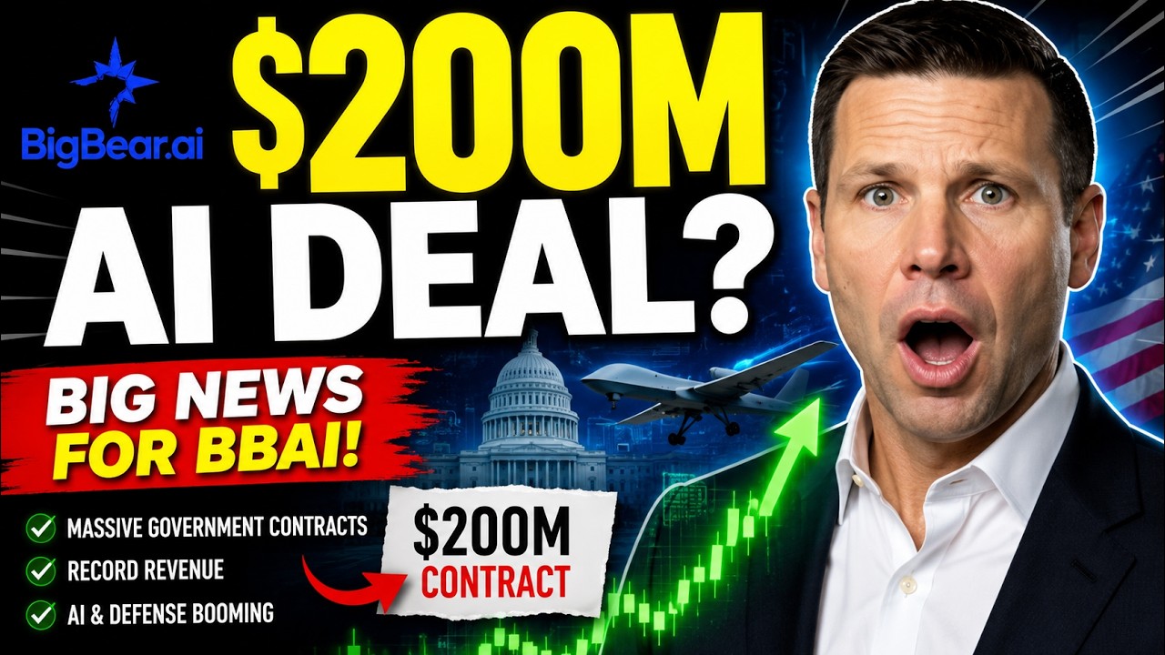 💥 BIGBEAR.AI ВЗЛЕТАЕТ! Сделка на $200 млн, рекордная выручка и бычьи сигналы