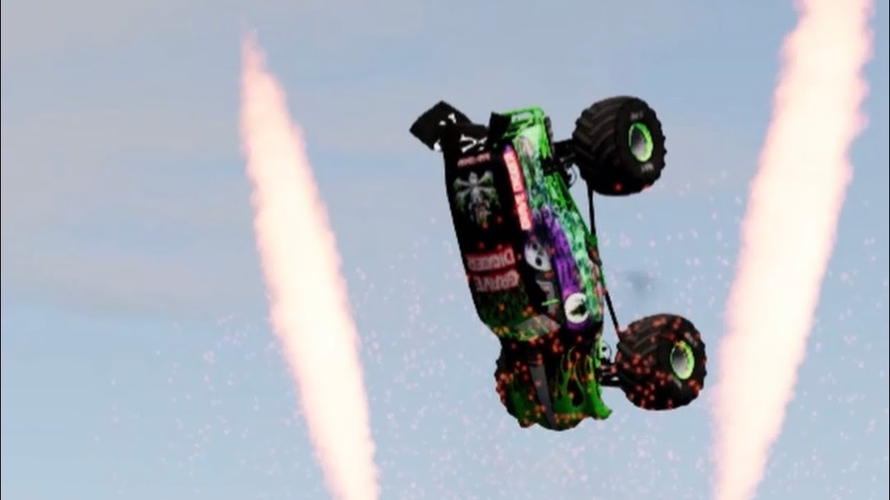 Grave Digger Stunt