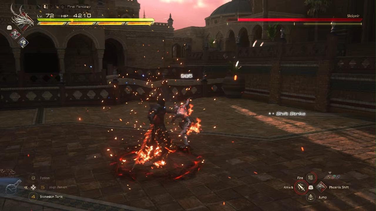 FFXVI Sleipnir no damage