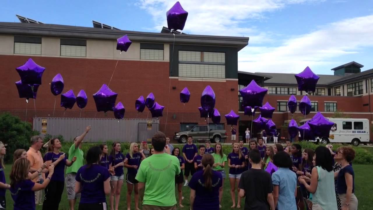 Abbie Benford Memorial Garden Balloon Release