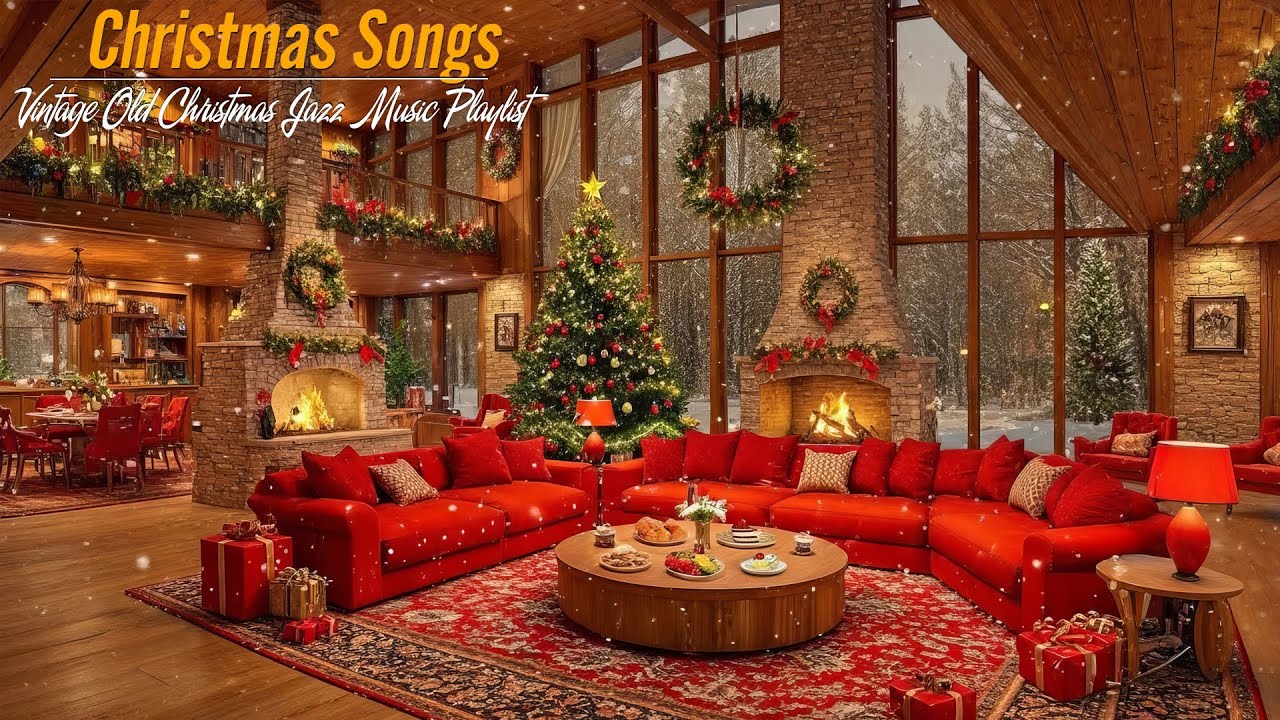Cozy 1940’s - 1960's Coffee Shop Christmas🎶Vintage Vibes🎶 Vintage Christmas Music Playlist