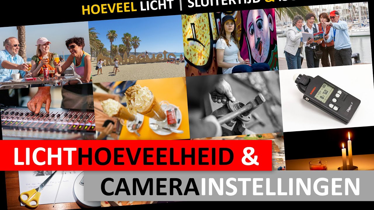 Hoeveelheid licht en camera-instellingen (Dutch)