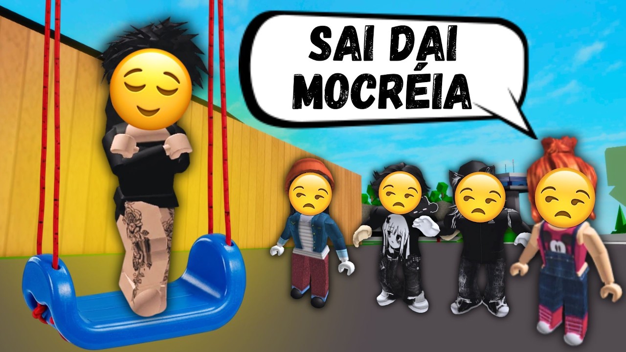 A menina mandona que se achava dona do bairro !! - HISTÓRIA DE ROBLOX