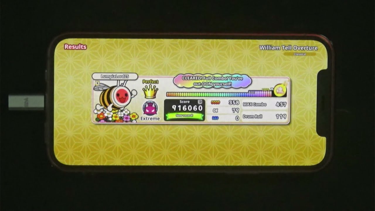 [Taiko Apple Arcade] William Tell Overture (Extreme/Oni)