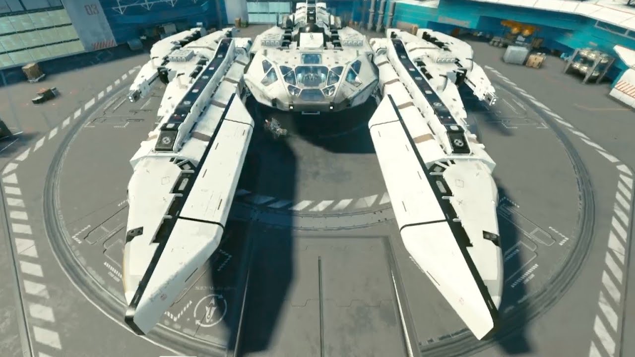 Starfield - ship white dragon (tour)