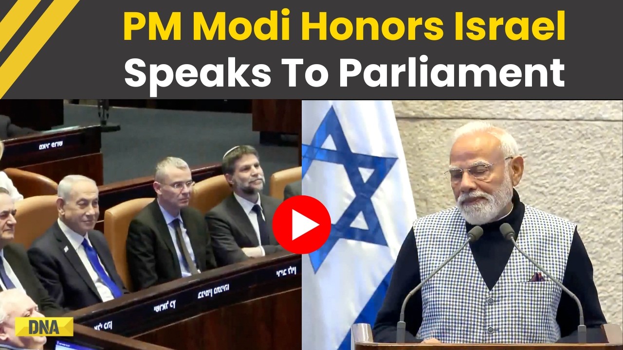Modi In Israel: PM Modi Addresses Israeli Parliament | Message Of Friendship & Partnership
