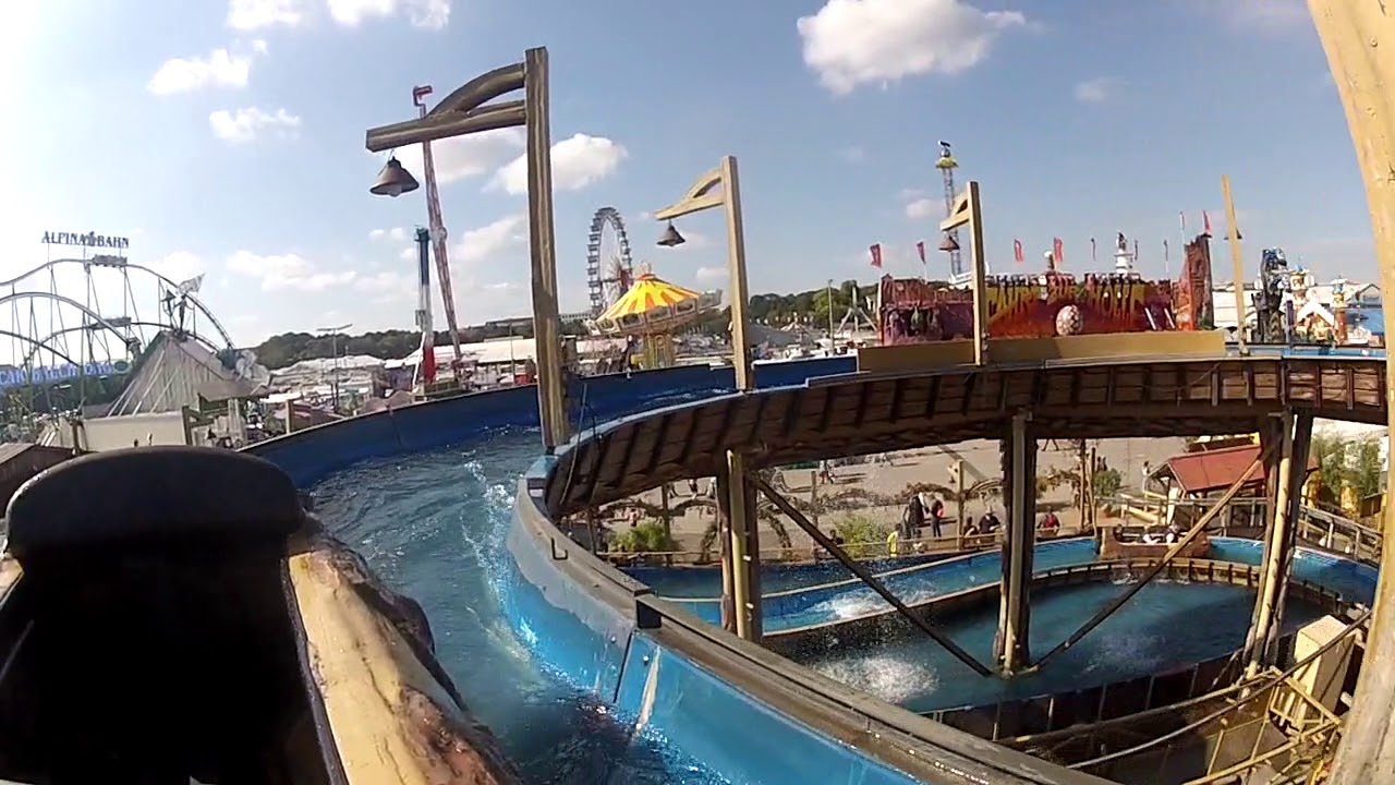 Wildwasserbahn Meyer & Steiger @ Oktoberfest 2018  (Onride/Offride)