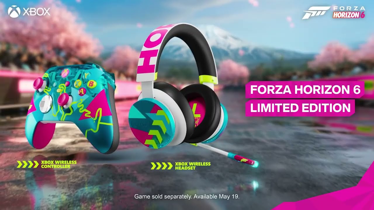 Forza Horizon 6 Limited Edition Controller and Headset Trailer | GameStop