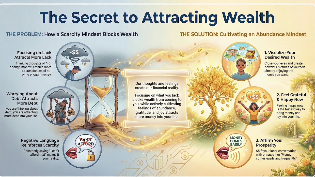 The secret Book_The secret to attracting wealth with your thoughts_PC6T