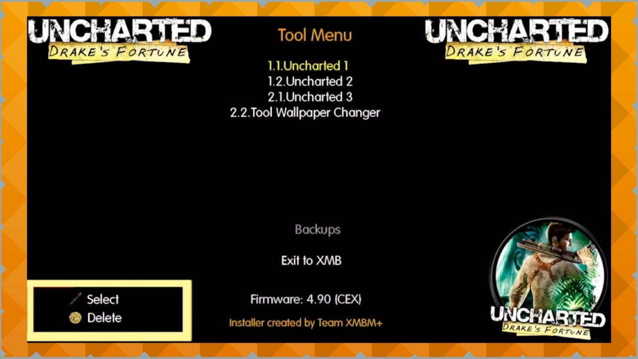 Uncharted Series PS3 Dev Menu Installer tool By VirusMike Pre Relese Test🟠[ʜᴇɴ/ᴄꜰᴡ]🟠