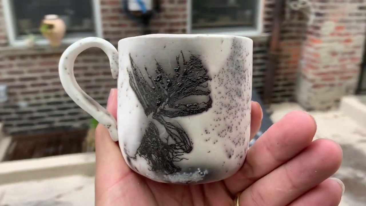 Pedro Ramirez Horse Hair Raku Demo for Greenwich House Pottery