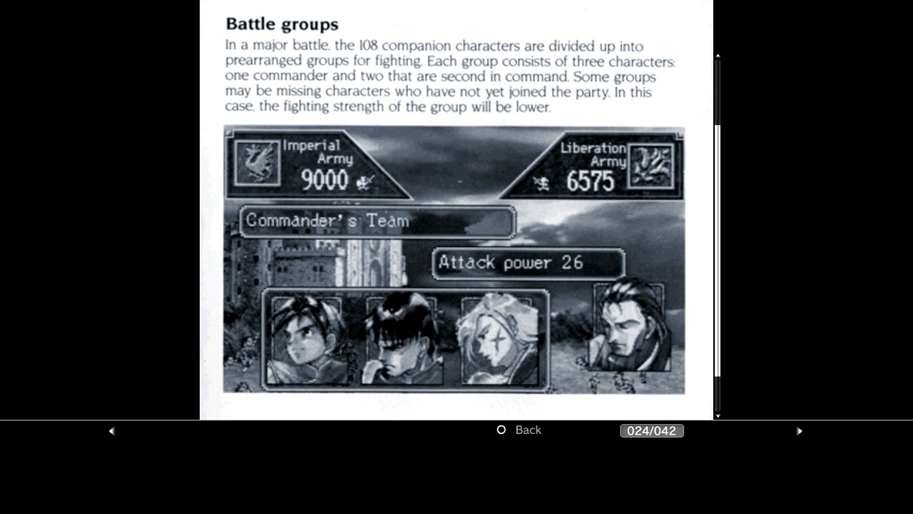 Let's Play Suikoden- Episode 000- Game Manual