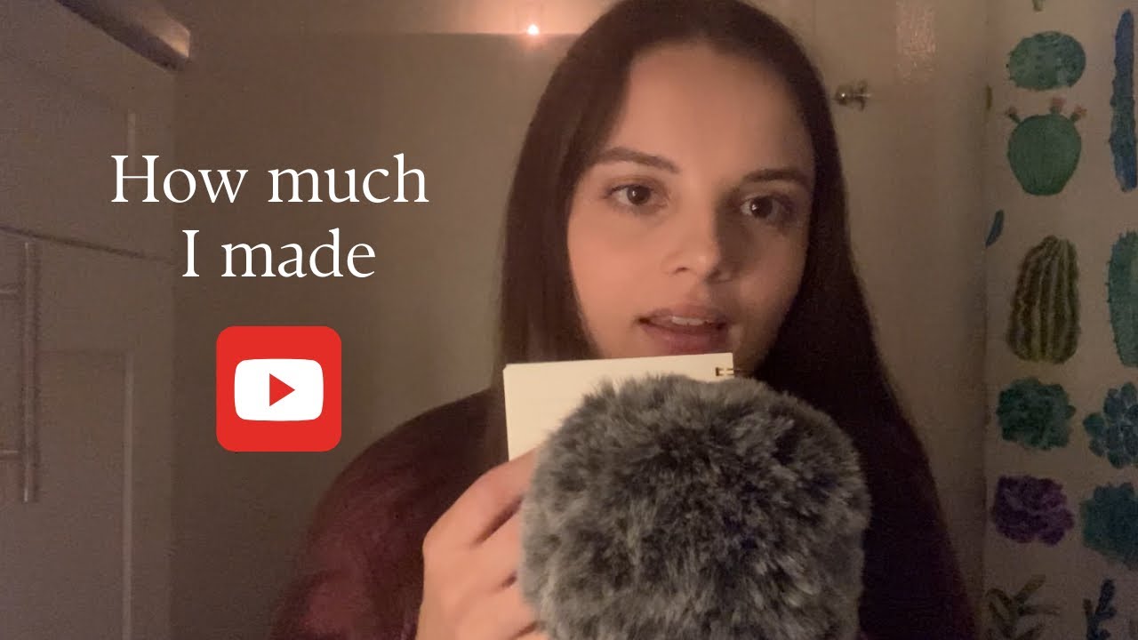 Сколько YouTube платит небольшому каналу ASMR // первый месяц монетизации