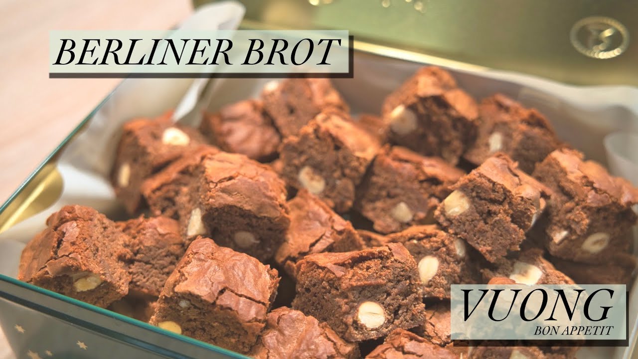 Berliner Brot - Leckeres Weihnachtsgebäck #PhuVuong