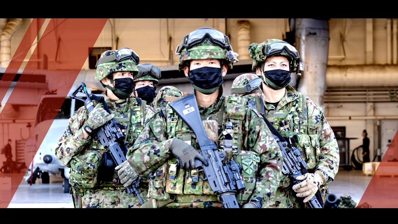 【陸上自衛隊】水陸機動団 ファストロープ降下訓練 | アイアン・フィスト2022（Iron Fist 2022）| JGSDF 2nd ARDB fast-rope from MV-22 Osprey