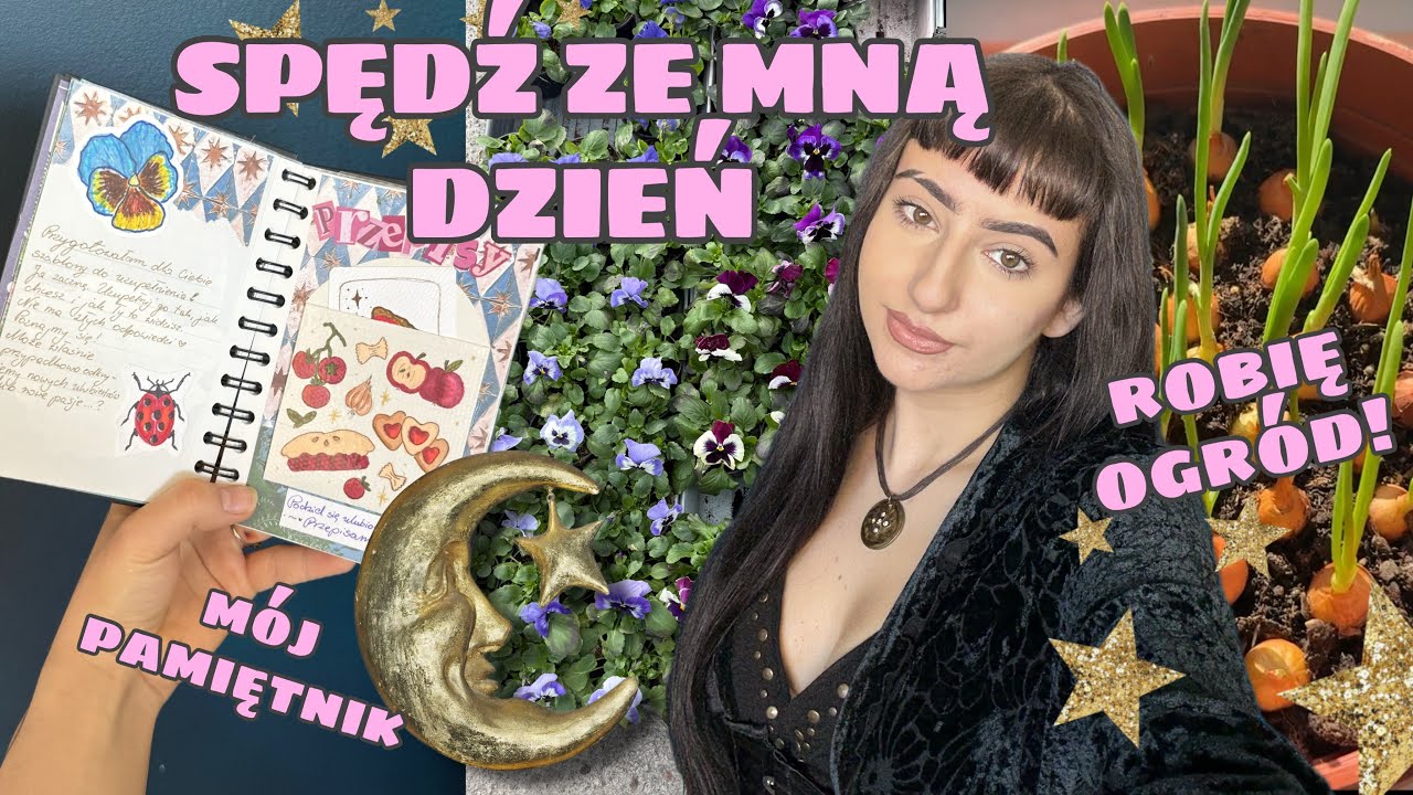 OGARNIAMY BALKON 🌷JAK PROWADZĘ PAMIĘTNIK ✨ | spędź ze mną dzień 
