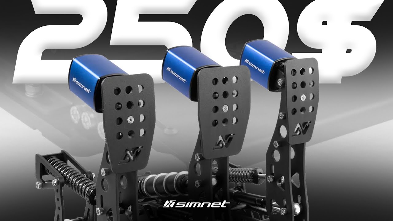 SIMNET - ВЗРОСЛЫЕ ПЕДАЛИ, КОТОРЫЕ РАБОТАЮТ С FANATEC