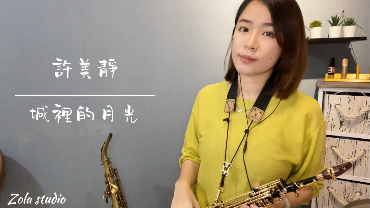 許美靜-城裡的月光   薩克斯風/Zola佐拉