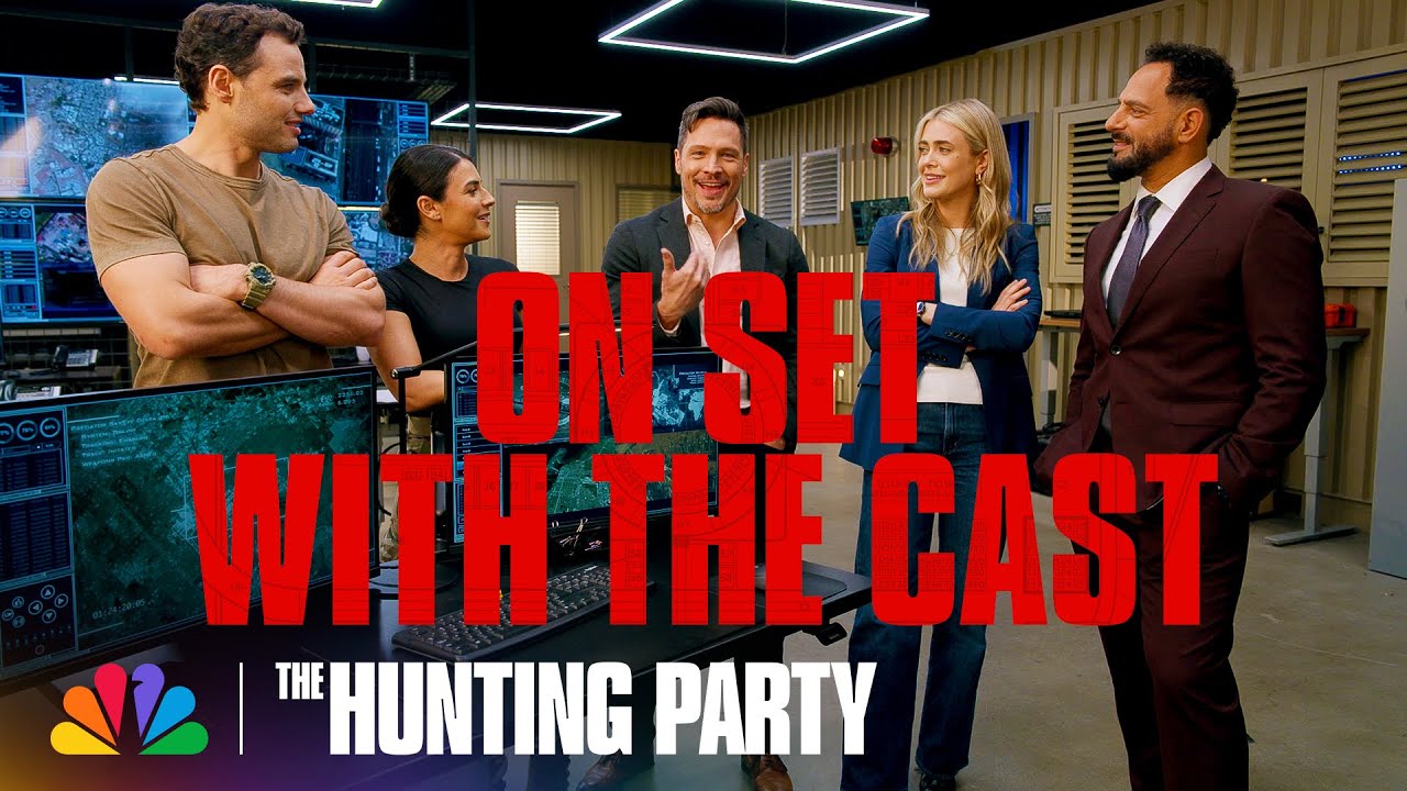 The Cast Of The Hunting Party Explore The Set | NBC