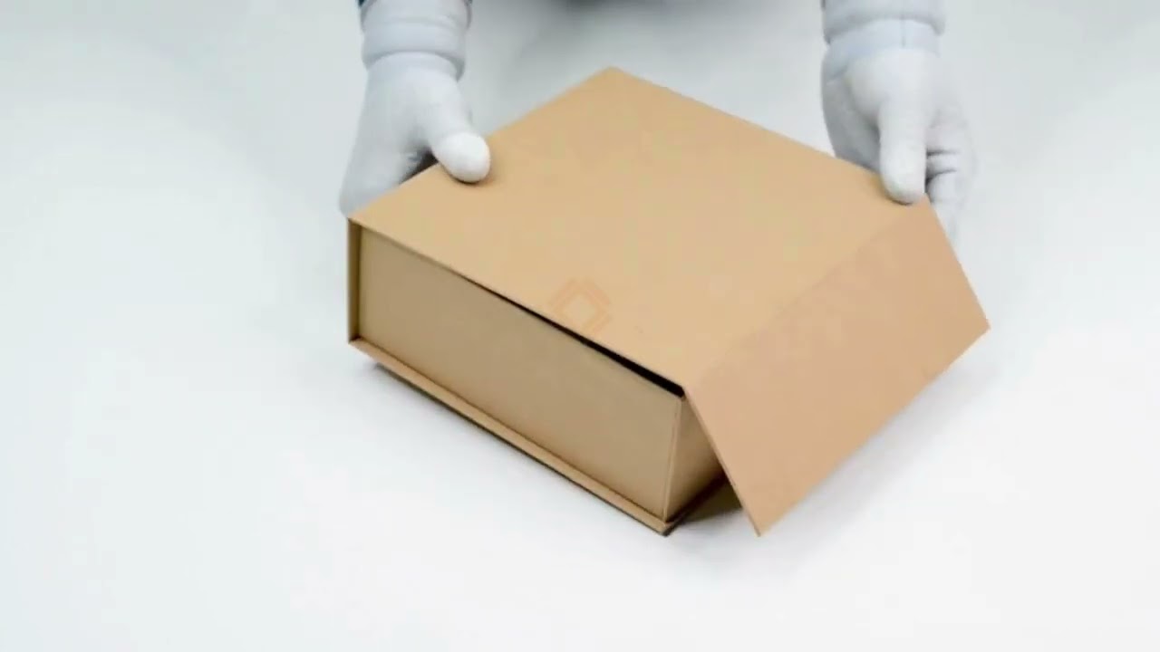 DIY Magnetic Kraft Gift Box | Easy, Elegant, and Eco-Friendly! #diy #corporategiftboxes #ecofriendly