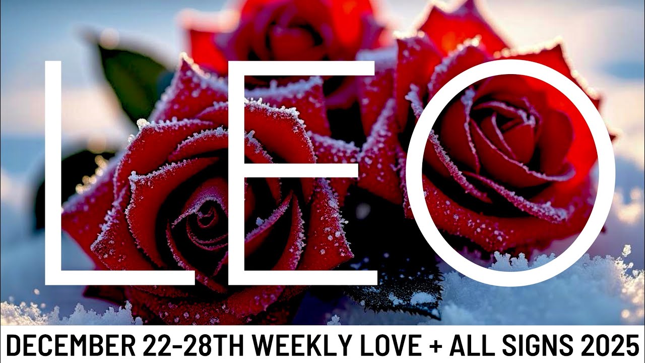 LEO-THIS PERSON COMES OUT OF NOWHERE & THINGS HEAT UP FAST!!! - December Weekly Love Tarot 2025