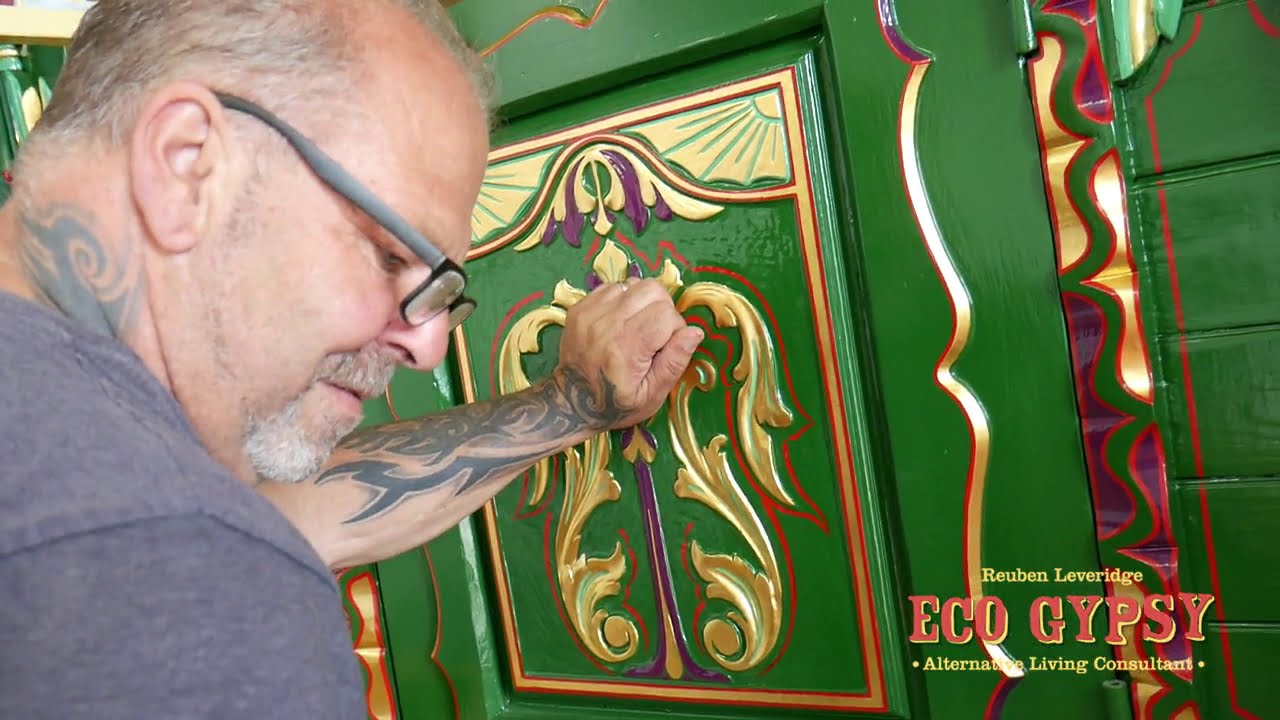 GYPSY WAGON PAINTING eco gypsy