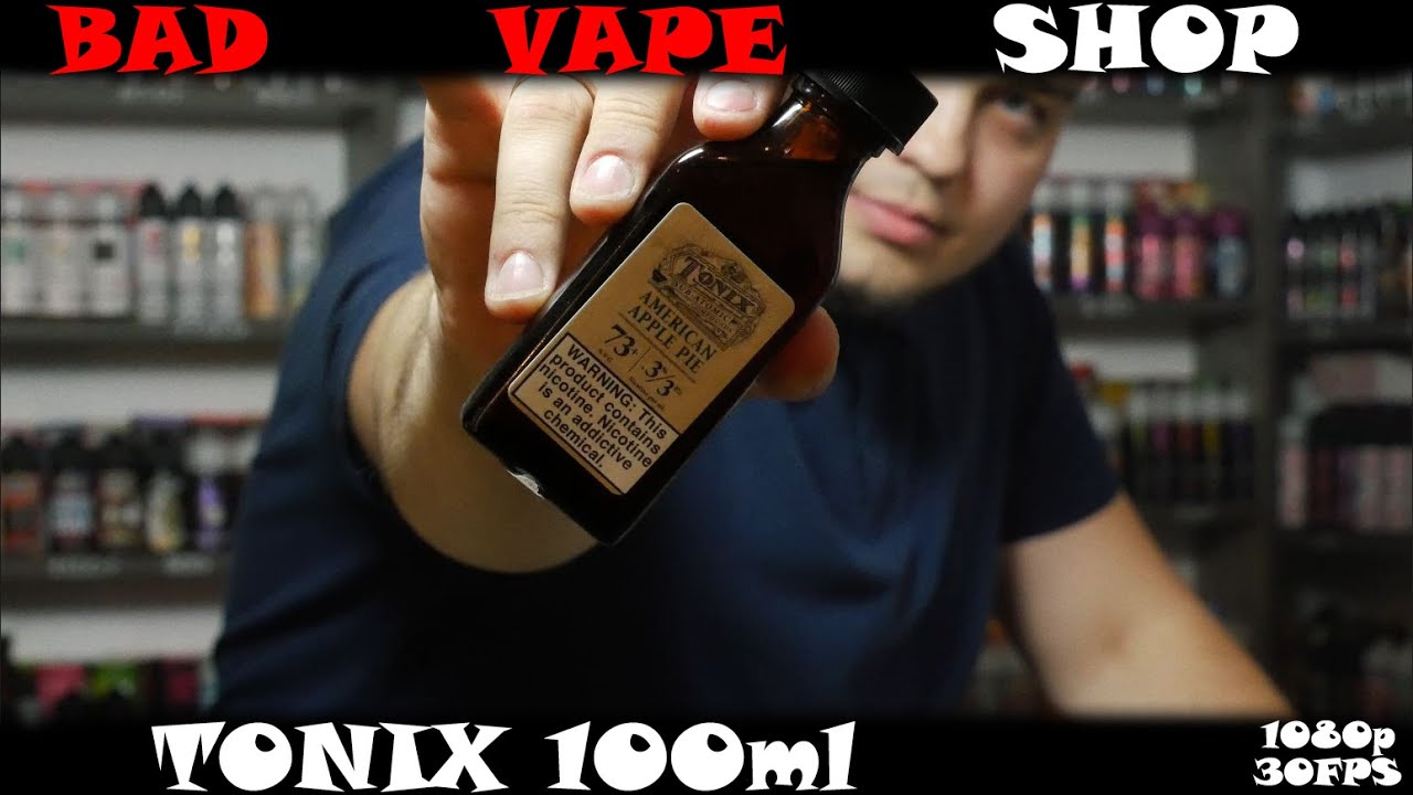 Обзор на Tonix Elements E-Liquids 100ml USA от Bad Vape Shop