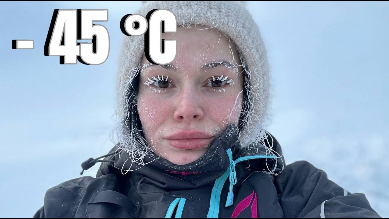 –45°C Extreme Cold | Life in a Remote Village During Frozen Week