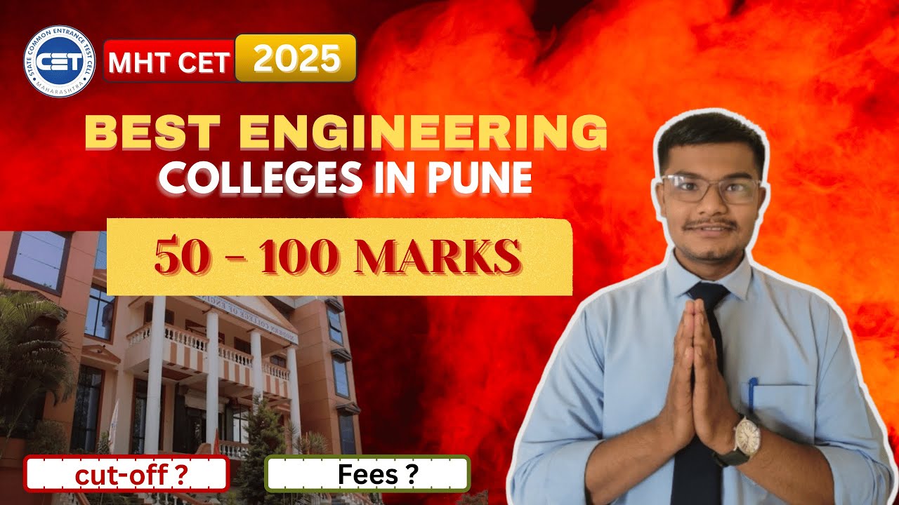 Top 10 Engineering Colleges at Low Score in Pune🔥 | #mhtcetresult  | #mhtcet2025
