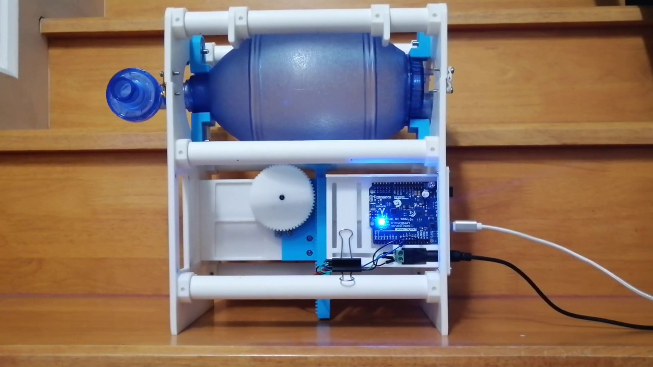 Low-Cost 3D Printed Opensource Mechanical Ventilator