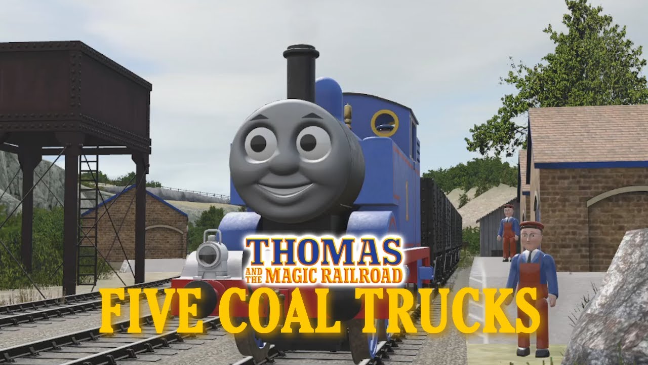 Five Coal Trucks | The Magic Railroad Trainz Remake