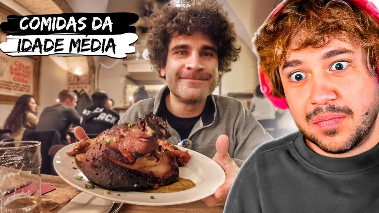 PROVANDO COMIDAS DA IDADE MÉDIA - React Mundo Sem Fim