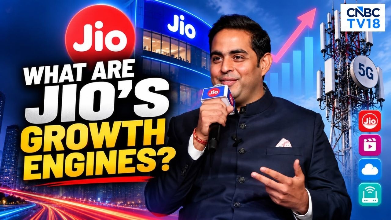 Управляющий директор Jio Platforms Акаш Амбани раскрывает 4 драйвера роста | IPO Jio | N18V