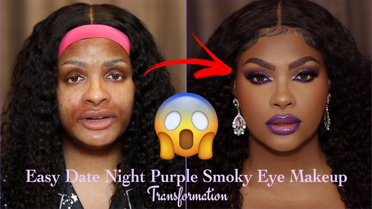 🔥MUST WATCH 🔥Easy DATE-NIGHT Makeup 🍇 Get Ready With Me🍇 EXTREME 😳TRANSFORMATION 😳