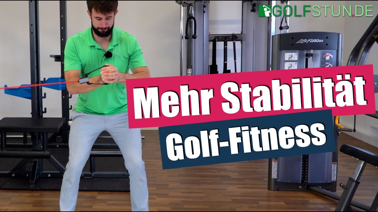 Golf-Fitness für mehr Stabilität – Die besten 3 Übungen