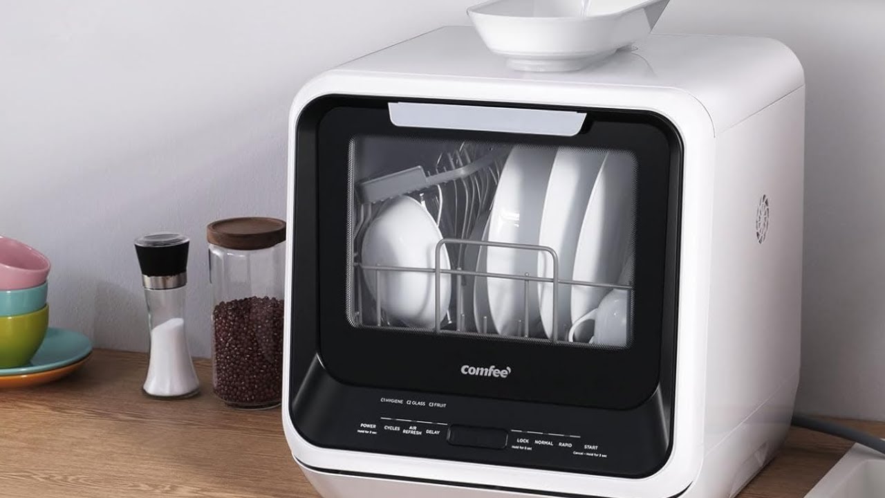 No Hookups? No Problem! Best Portable Dishwasher for Small Spaces!