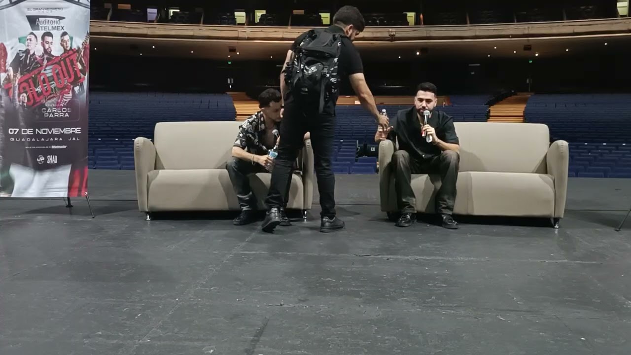 Rueda de Prensa - Los Parras Auditorio Telmex
