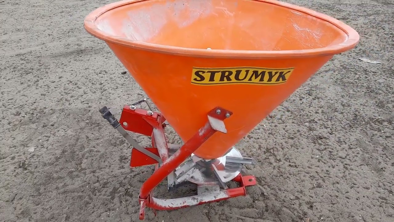 Rozsiewacz Strumyk 350l po rocznym użytkowaniu przestroga!!!