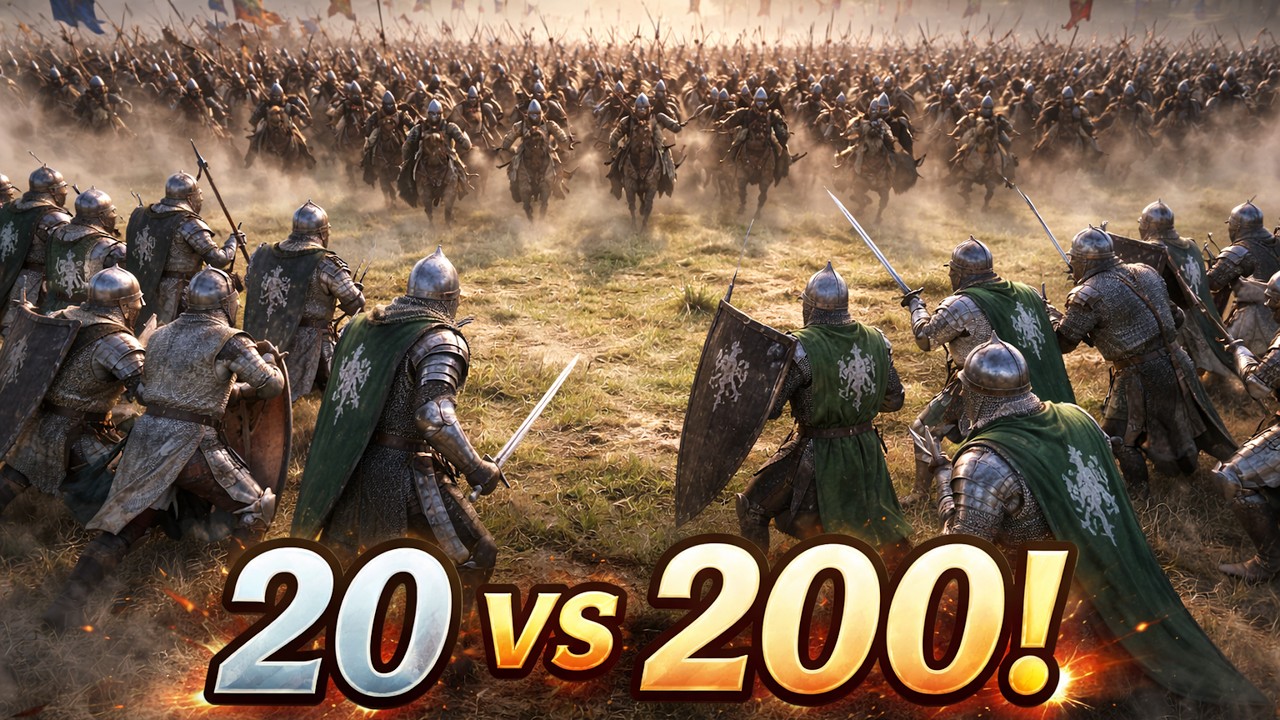 20 vs 200 | My 20 Nord Soldiers Hold Against 200 Sturgia Troops