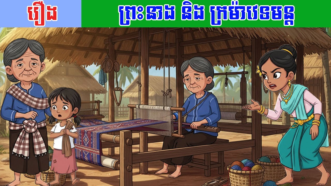 រឿងនិទាន ព្រះនាង និង ក្រម៉ាវេទមន្ត (The Princess and the Weaver)