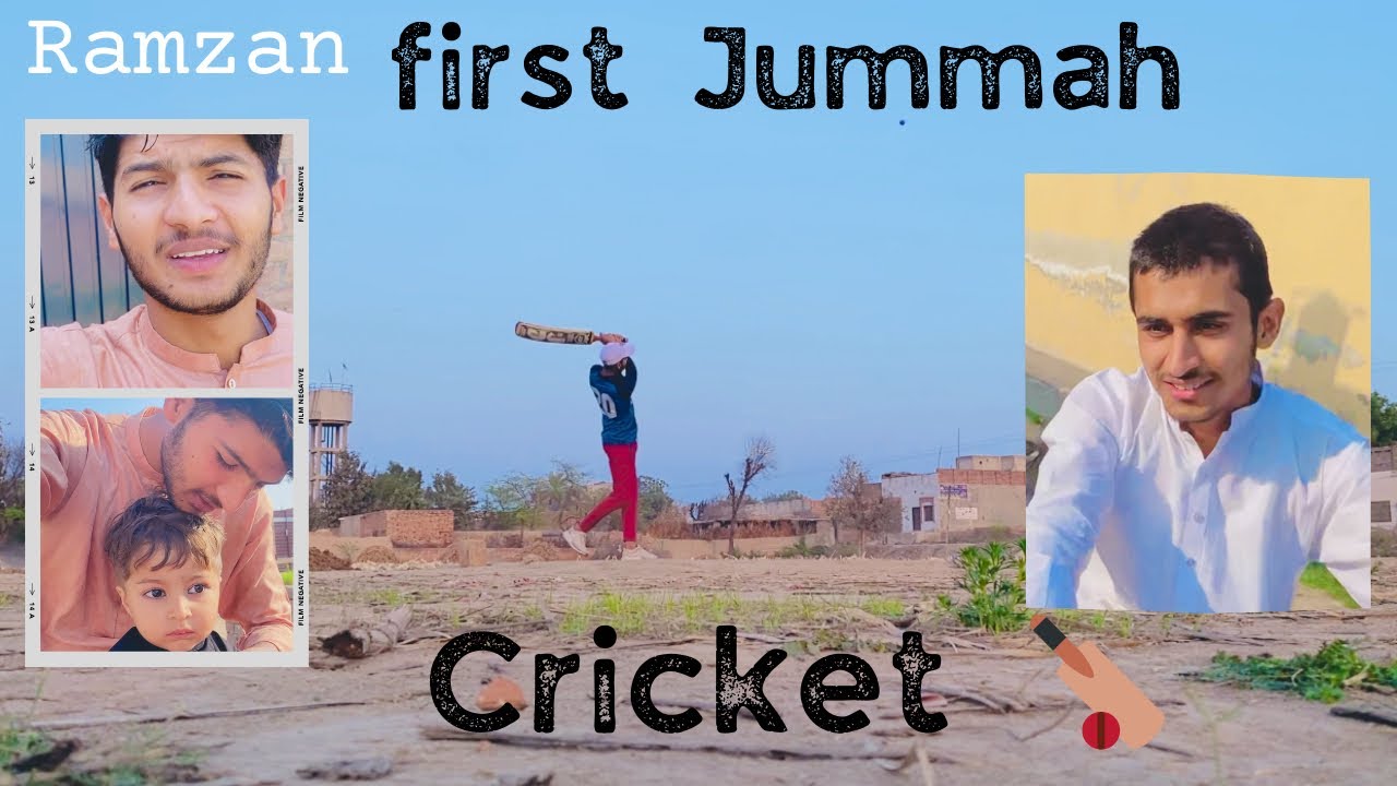 Ramzan first Jummah | Roza or cricket 😱