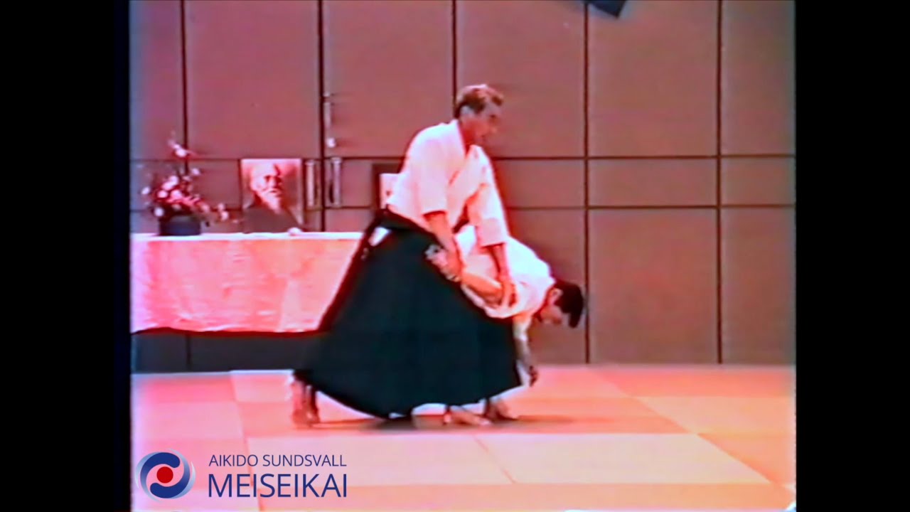 Aikido Shomen Uchi Ikkyo Omote Nishio Sensei Uppsala 1993