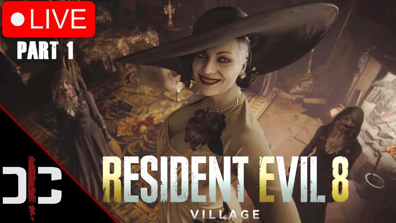 🔴LIVE - Resident Evil Requiem Waiting Room - Resident Evil 8 Village - Part 1 Playthrough