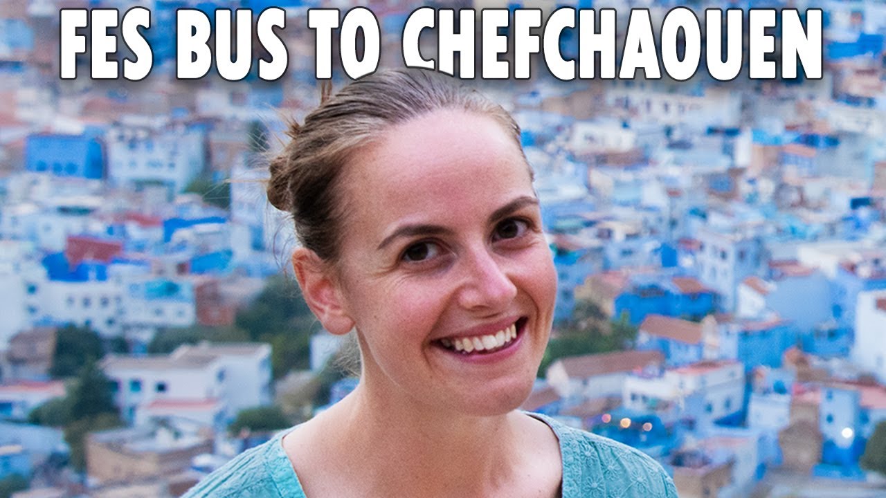 Fes to Chefchaouen bus - Travel Day Morocco Vlog